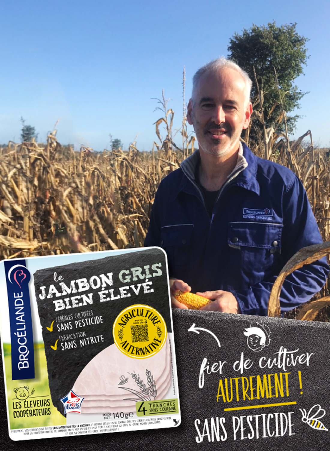 Actualité Brocéliande jambon sans pesticide