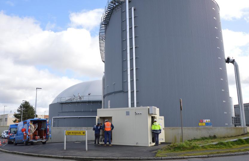 Cooperl Environnement - méthaniseur