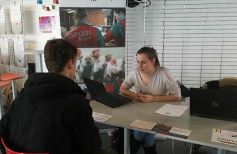 Cooperl Groupement d'éleveurs Entretien au forum 