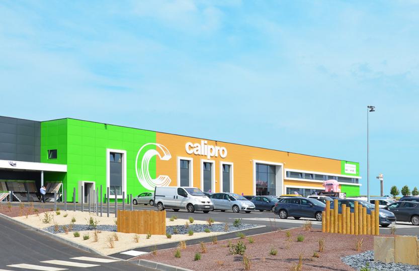 Nouveau bâtiment Calipro Cooperl Equipements