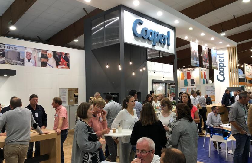 Le stand Cooperl sur le salon Space en 2019