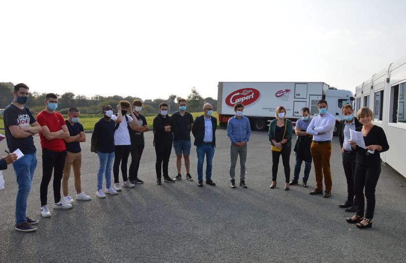 Première rentrée BTS Maintenance en alternance à Lamballe
