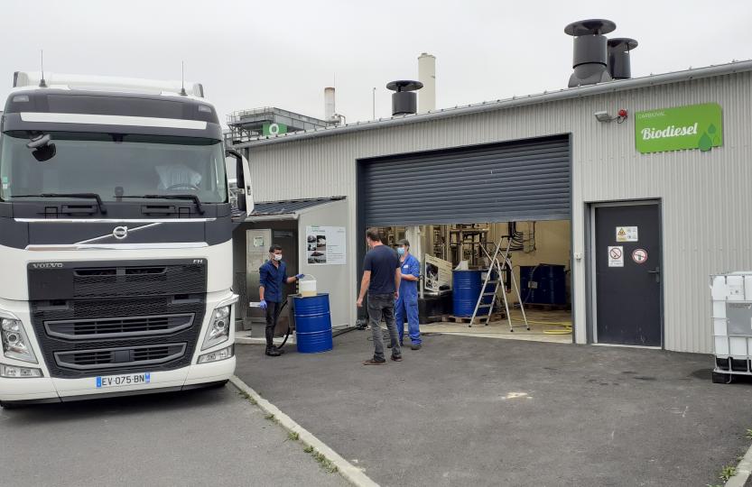 Le biocarburant Cooperl utilisé pour ses camions