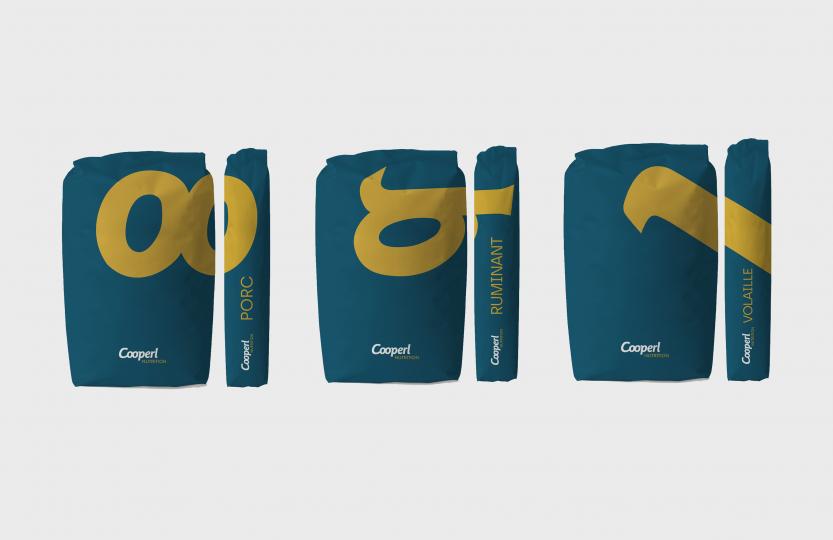 Nouvelle sacherie pour Cooperl Nutrition, aliments porcs et bovins et services adaptés aux exploitations