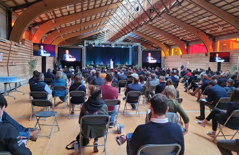 La journée des éleveurs adhérents de la coopérative Cooperl en 2021
