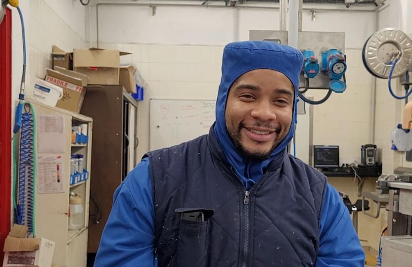 edson agent Unité Autonome Production Maintenance à Cooperl Viandes