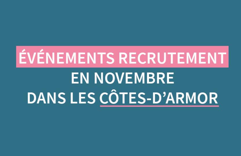 evenements recrutement novembre 2023