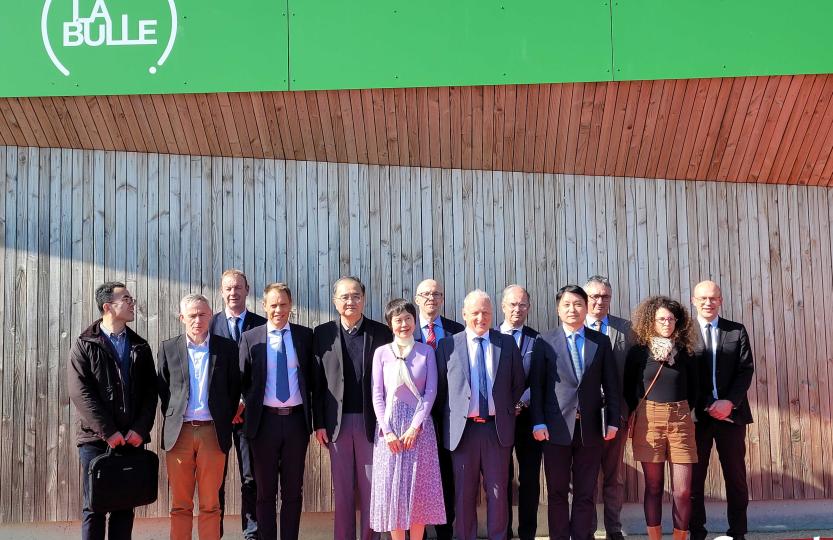 L'Ambassadeur de Chine en France à la Cooperl
