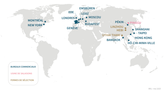 Carte export 2025