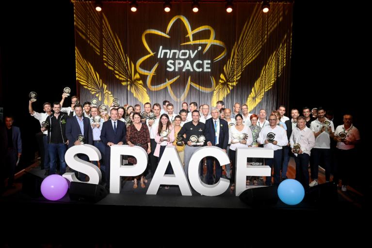 Remise des trophées Innov'Space en 2021