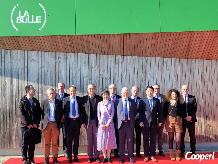 L'Ambassadeur de Chine en France à la Cooperl