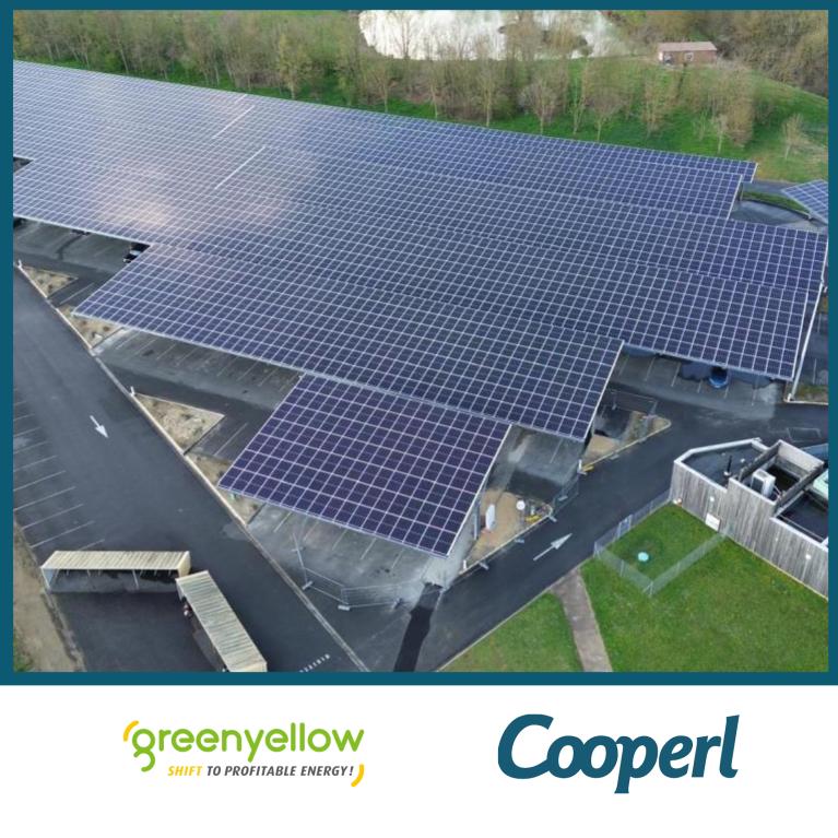 panneaux photovoltaiques sainte eanne Green Yellow